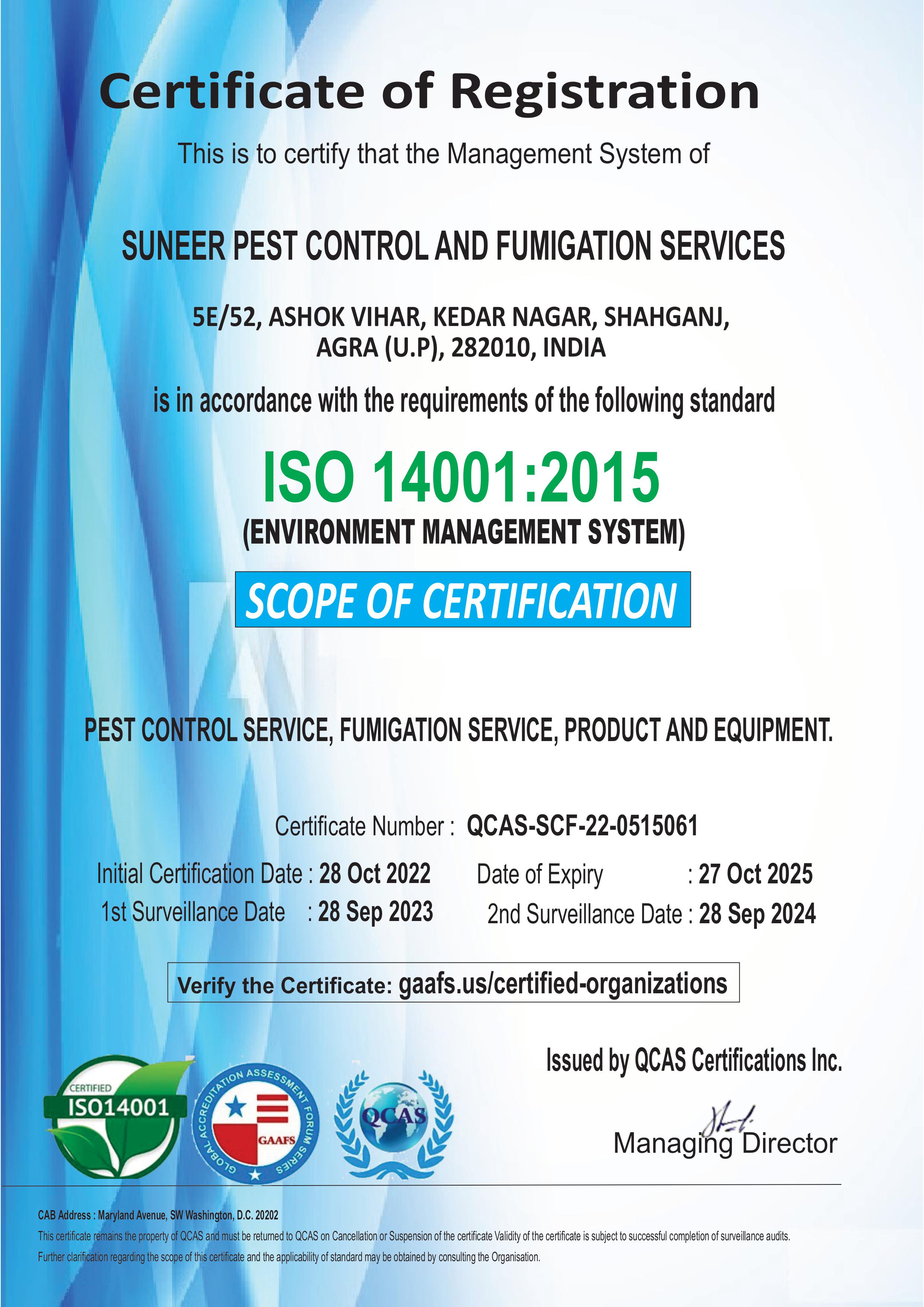 Environment Management System